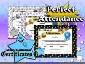Perfect Attendance Certificates - Editable (Pre-K, Kindergarten, 1st ...