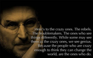 ... Quotes, Crazy, Changing The World, Steve Job Quotes On Technology