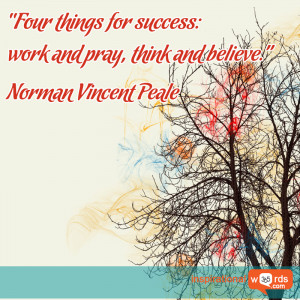 Inspirational Wallpaper Quote by Norman Vincent Peale