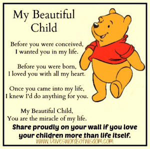 Love My Children Quotes Before you were born i love
