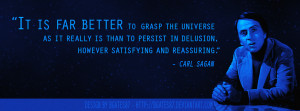 Carl Sagan Facebook Cover by bgates87