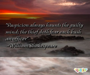 Suspicion Quotes