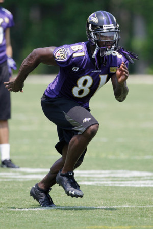 Anquan Boldin Wide receiver Anquan Boldin 81 of the Baltimore Ravens