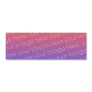 Custom Thank You Photo Bookmark w/Emerson Quote Business Card Template