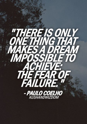 Fear of failure
