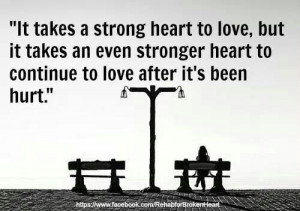 learn to love again...