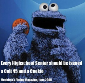 ... and dirter cookie monster quotes in a John Madden thread [ View All