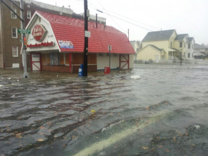 Absecon Island Was Completely Underwater During Hurricane Sandy