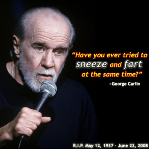 Funny George Carlin Myspace Graphics