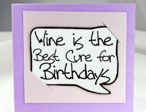 Funny Birthday Card. Happy Birthday Card. Wine Lover Birthday Gift ...