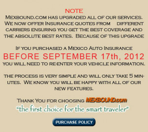 Mexico Insurance - Mexbound.com