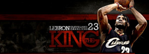 Cleveland Cavaliers Lebron James facebook profile cover