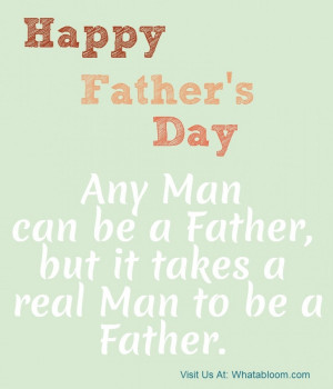 Quote : Best Father's Day Quote Ever Infographic