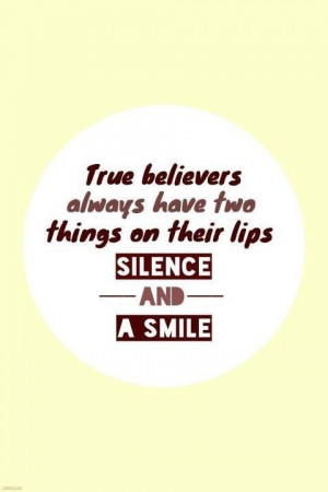 true believers