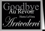 Business Goodbye Farewell Card - Product #264016