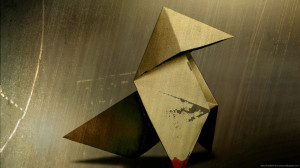 Heavy Rain Origami Figure for 1600x900