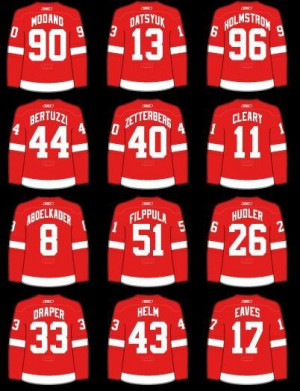 Red Wings players!