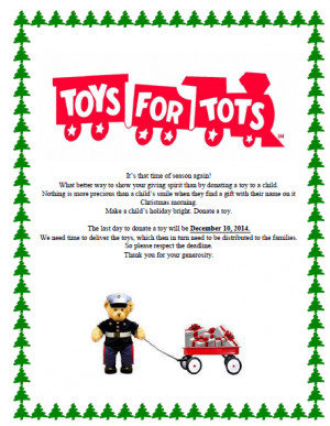 Toys for Tots 2014