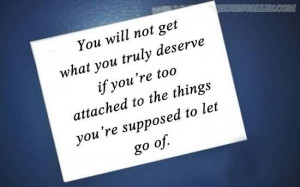 You Will Not Get What You Truly Deserve