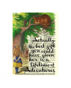 Alice in Wonderland Decor A Lifetime of by reimaginationprints, $10.00