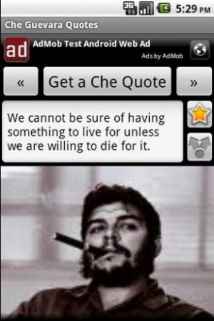 View bigger - Che Guevara Quotes for Android screenshot