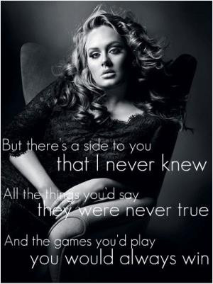 Love Quotes Hurt Quotes Song Quotes Adele Quotes