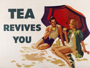 Tea Revives You. Colour Offset. Anon, England, c.1939.