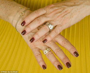 of careful attention and application of nail oils, Karen's nails ...