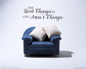 ON SALE Vinyl The Best Things Quotes Wall Stikers Hot Sale English ...