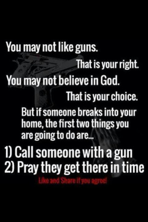 Guns and God