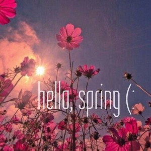 Hello spring. on We Heart It - http://weheartit.com/entry/54122104/via ...