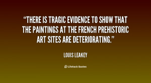 There is tragic evidence to show that the paintings at the French ...