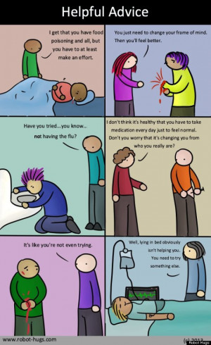 What If People Treated Physical Illness Like Mental Illness?