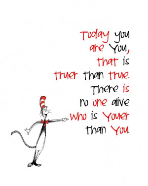 Dr. Seuss, inspirational quote
