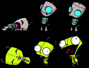 ok I said is that Grr from Invader Zim? Cause if it is Grr rules!