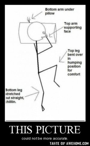 Related Pictures what sleeping position are you damn lol