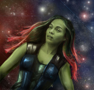 Gamora Guardians The Galaxy