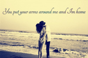 quote #lyrics #christina perri #arms #beach #hug #cute