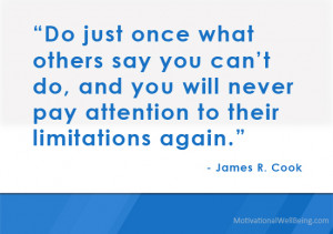 Once What Others Say You Can’t Do, And You Will Never Pay Attention ...