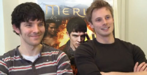 Merlin' video: Colin Morgan, Bradley James talk bromance • Hypable