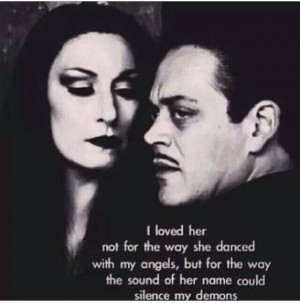 Morticia and Gomez Addams- true love