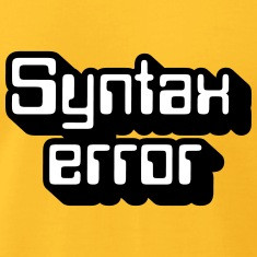 Robot Quotes: Syntax error (isometric) T-Shirts