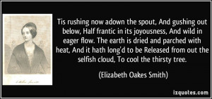 More Elizabeth Oakes Smith Quotes
