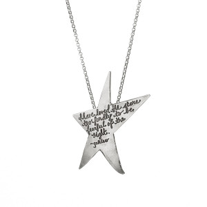ASTRONOMY QUOTE NECKLACE