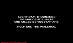 Help Stop The Violence Against The Plants