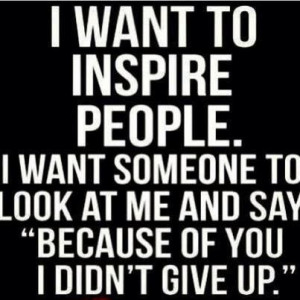THIS IS WHAT WE ARE REALLY ABOUT IN MARY KAY...INSPIRING OTHERS TO ...