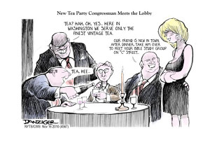 Lobbying Political Cartoon