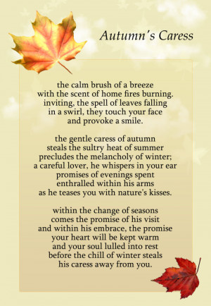 Fall Sayings Poems http://peterdawes.deviantart.com/art/Autumn-s ...