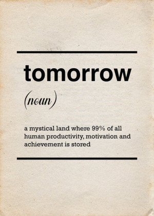Tomorrow is a new day and hopefully after a good night’s sleep I ...