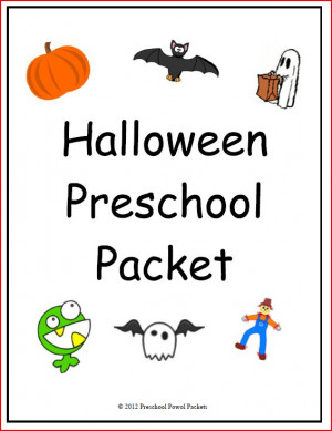 put this Halloween Preschool Packet together for my Teachers ...